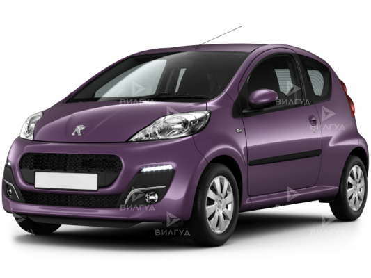 Замена радиатора кондиционера Peugeot 107 в Новом Уренгое