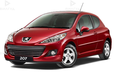Замена ремня кондиционера Peugeot 207 в Новом Уренгое