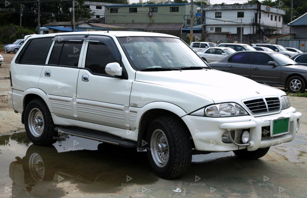 Замена радиатора охлаждения Ssangyong Musso в Новом Уренгое