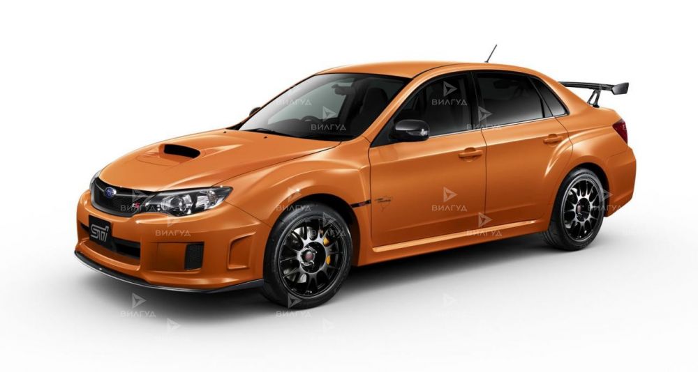 Замена рулевой тяги Subaru WRX в Новом Уренгое
